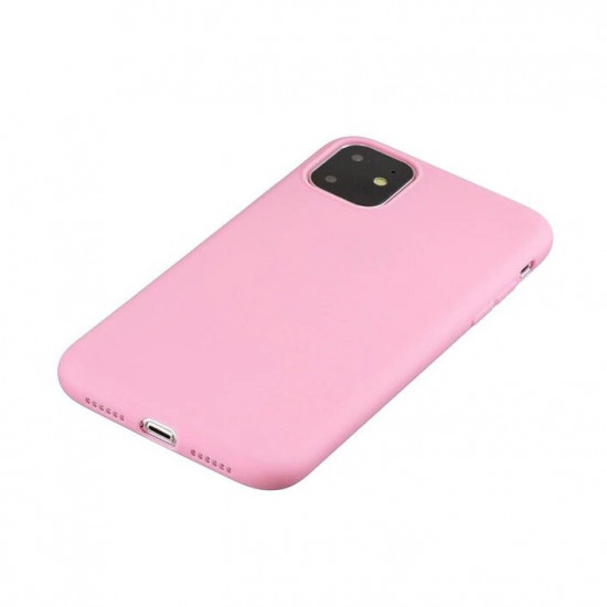 OEM iPhone 11 Pro Θήκη Σιλικόνης Rubber TPU - Pink