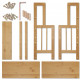 Navaris Bamboo Spice Rack Ξύλινο Ράφι Καρυκευμάτων από Μπαμπού - 50823.01