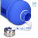 Navaris Μπουκάλι Νερού από Πλαστικό Tritan - BPA Free - 2.2 L - Blue - 45150.17