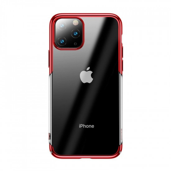 Baseus Glitter Electroplating Σκληρή Θήκη για iPhone 11 Pro - Red - WIAPIPH58S-DW09