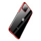 Baseus iPhone 11 Pro Shining Case - Θήκη Σιλικόνης - Clear / Red - ARAPIPH58S-MD09