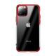 Baseus iPhone 11 Pro Shining Case - Θήκη Σιλικόνης - Clear / Red - ARAPIPH58S-MD09