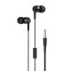 Hoco W24 Enlighten Σετ Ακουστικών Headphones και Handsfree με Ενσωματωμένο Μικρόφωνο - Black / Gold