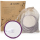 Navaris Reusable Cotton Pads - Πακέτο με 14 Επαναχρησιμοποιούμενα Pads για Μακιγιάζ από Βαμβάκι - 47639.14