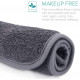 Navaris Microfibre Makeup Remover Cloths - Πακέτο με 4 Επαναχρησιμοποιούμενες Πετσέτες Προσώπου με Ενσωματωμένο Γάντι για Αφαίρεση Μακιγιάζ - 48384.22