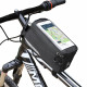 Wozinsky Bike Front Storage Bag - Universal Τσάντα Αποθήκευσης για Ποδήλατο 1L - Black - WBB6BK