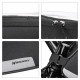 Wozinsky Bike Front Storage Bag - Universal Τσάντα Αποθήκευσης για Ποδήλατο 1L - Black - WBB6BK