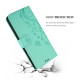 Cadorabo iPhone 11 Pro Θήκη Πορτοφόλι Stand από Δερματίνη - Floral - Turquoise