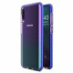 OEM Samsung Galaxy A40 Spring Case Λεπτή Θήκη Σιλικόνης - Διάφανη - Dark Blue