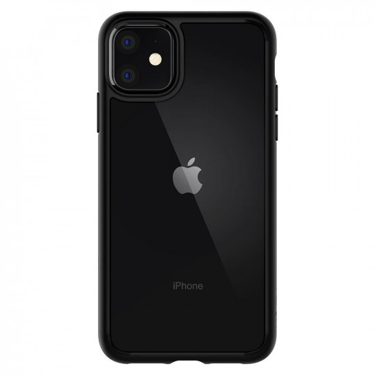 Spigen iPhone 11 Ultra Hybrid Σκληρή Θήκη με Πλαίσιο Σιλικόνης - Matte Black