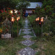 Navaris Outdoor Solar Torch Lights Διακοσμητικά Φώτα Κήπου - Dark Grey - 47538.19.02