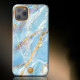 Kingxbar iPhone 11 Pro Σκληρή Θήκη - Marble - Blue