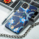 Kingxbar iPhone 11 Pro Max Luxury Series Σκληρή Θήκη με Swarovski Crystals - Blue