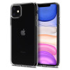 Spigen iPhone 11 Liquid Crystal Θήκη Σιλικόνης - Crystal Clear