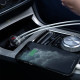 Baseus Digital Display Φορτιστής Αυτοκινήτου 4.8A με Δύο Θύρες USB - Grey - CCBX-0G
