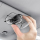 Baseus Platinum Vehicle Eyewear Clip Paste Type - Βάση Στήριξης Γυαλιών - Black - ACYJN-A01