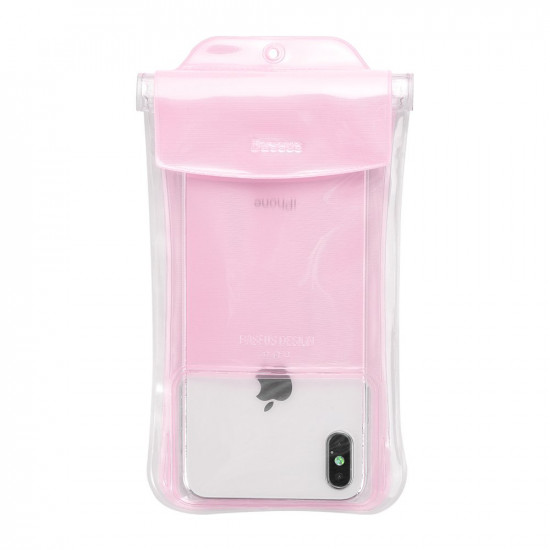 Baseus Safe Airbag Universal Αδιάβροχη Θήκη για Smartphones 6.5'' - Pink - ACFSD-C04