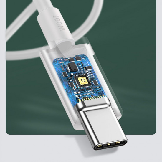 Baseus Xiaobai Cable Type-C 5A PD 100W - Καλώδιο Γρήγορης Φόρτισης Type-C to Type-C 1,5M - White - CATSW-D02