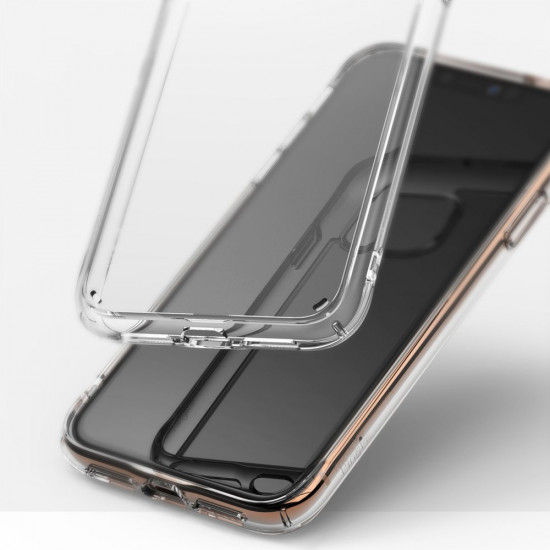 Ringke iPhone 11 Fusion Σκληρή Θήκη με Πλαίσιο Σιλικόνης - Διάφανη