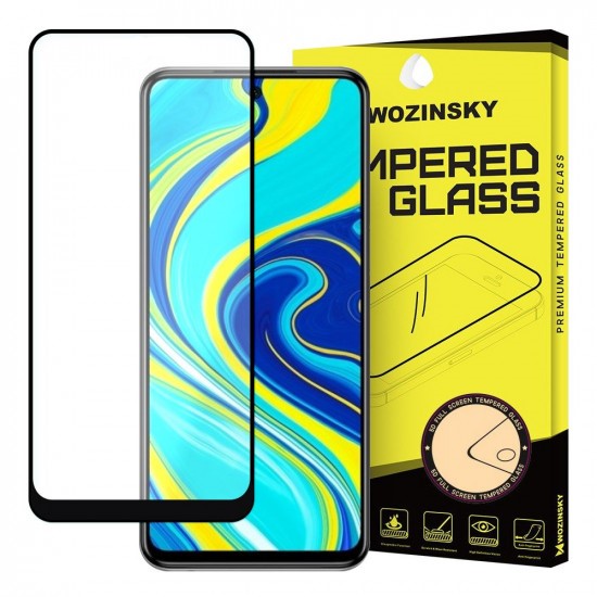 Wozinsky Xiaomi Redmi Note 9s / 9 Pro / Xiaomi Poco X3 NFC / X3 Pro / Xiaomi Redmi Note 11 Pro / Note 11 Pro 5G 9H Case Friendly Full Screen Full Glue Tempered Glass Αντιχαρακτικό Γυαλί Οθόνης - Black