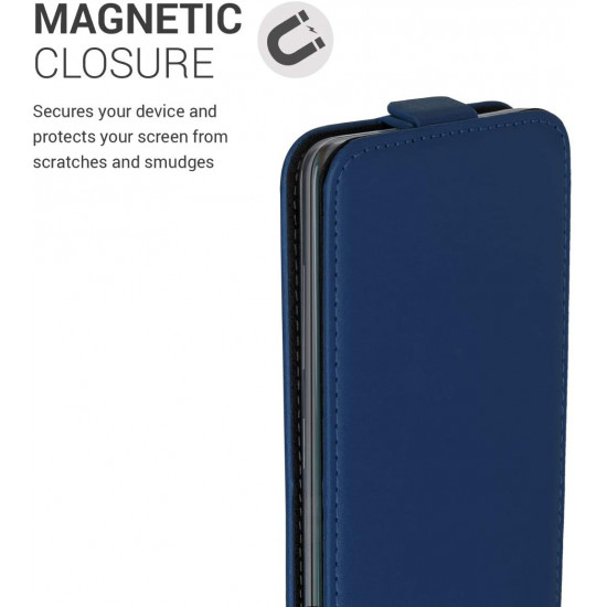 KW Samsung Galaxy A51 Θήκη Δερματίνη Flip - Dark Blue - 51202.17