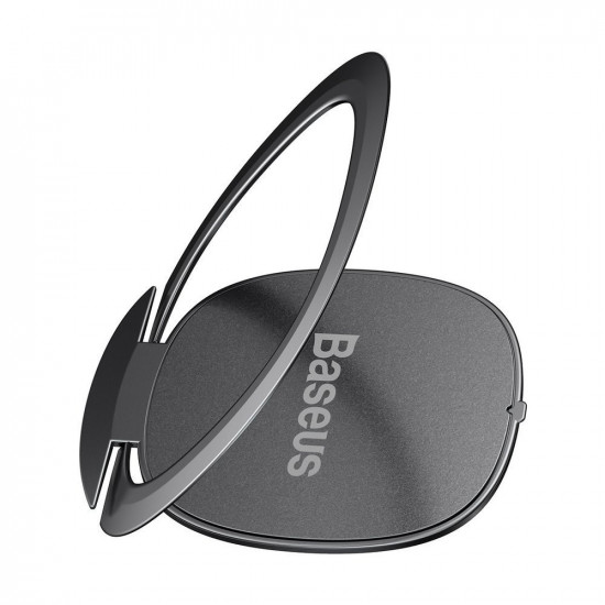 Baseus Invisible Ultra-Thin Ring Holder - Δαχτυλίδι Συγκράτησης Κινητού / Tablet - Βάση Στήριξης - Grey - SUYB-0A