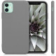 KW iPhone 11 Θήκη Σιλικόνης TPU - Titanium Grey - 49787.155