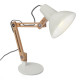 Navaris Wooden Desk Lamp Επιτραπέζιο Φωτιστικό από Ξύλο - Brown / Light Grey - 49125.70