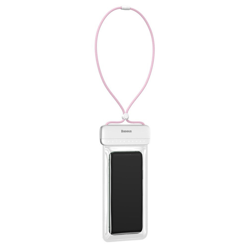 Baseus Let's Go Slip Cover Universal Αδιάβροχη Θήκη για Smartphones 7.2'' - Pink - ACFSD-D24 Baseus Let's Go Slip Cover Universal Αδιάβροχη Θήκη για Smartphones 7.2'' - Pink - ACFSD-D24