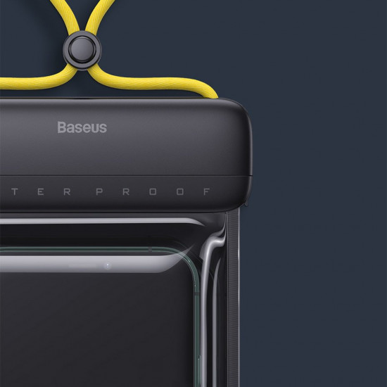 Baseus Let's Go Slip Cover Universal Αδιάβροχη Θήκη για Smartphones 7.2'' - White - ACFSD-D02