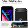 Spigen iPhone SE 2022 / SE 2020 Θήκη TPU Rugged Armor - Black