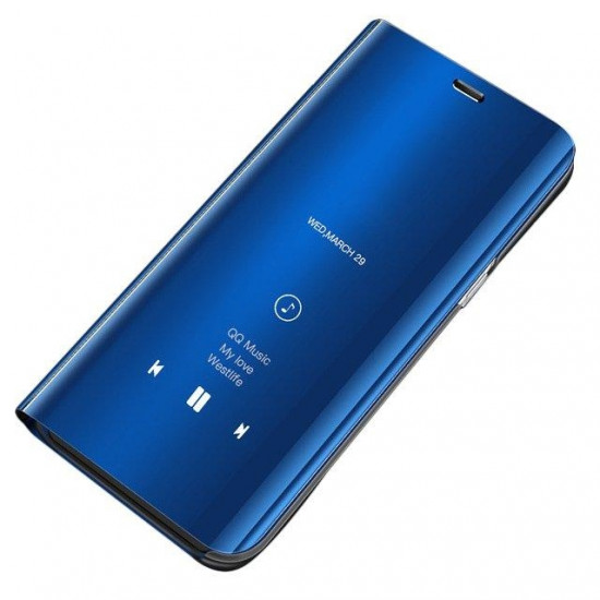 OEM iPhone 11 Pro Clear View Θήκη Βιβλίο - Blue
