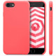 KW iPhone SE 2022 / SE 2020 / 7 / 8 Θήκη Σιλικόνης Rubber TPU - Neon Coral - 40225.103