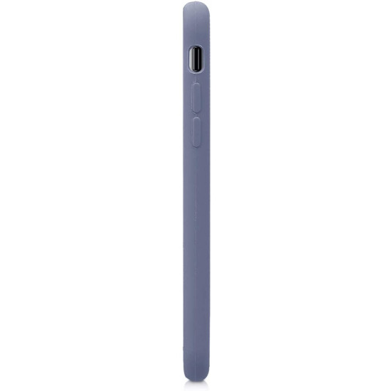 KW iPhone SE 2022 / SE 2020 / 7 / 8 Θήκη Σιλικόνης Rubber TPU - Lavender Grey - 40225.130