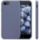 KW iPhone SE 2022 / SE 2020 / 7 / 8 Θήκη Σιλικόνης Rubber TPU - Lavender Grey - 40225.130