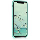 KW iPhone 11 Θήκη Σιλικόνης Rubber TPU - Pastel Green - 49724.176