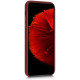 Kalibri iPhone 11 Pro Max Σκληρή Θήκη με Επένδυση Γνήσιου Δέρματος - Red - 49738.09