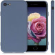 KW iPhone SE 2022 / SE 2020 / 7 / 8 Θήκη Σιλικόνης Rubberized TPU - Blue Grey - 49979.12
