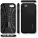 Spigen iPhone SE 2022 / SE 2020 / 7 / 8 Liquid Air Θήκη Σιλικόνης - Matte Black