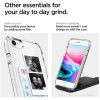 Spigen iPhone SE 2022 / SE 2020 / 7 / 8 Ultra Hybrid Σκληρή Θήκη με Πλαίσιο Σιλικόνης - Crystal Clear