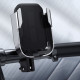 Baseus Universal Βάση Κινητού για Μοτοσυκλέτα - Ποδήλατο - Σκούτερ - Για το Τιμόνι ή τον Καθρέφτη - Black - SUKJA-01