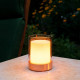 Navaris Solar Garden Candles Σετ με 2 Ηλιακά LED Κεριά Εξωτερικού Χώρου - White - 51100.01.02