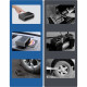 Baseus Mini Car Compressor Inflator Pump - Αντλία Αέρα Αυτοκινήτου - Black - CRCQB01-01
