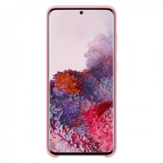 OEM Samsung Galaxy S20 Θήκη Σιλικόνης Rubber TPU - Pink