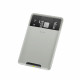 Baseus Back Stick Silicone Card Bag - Θήκη Σιλικόνης για Κάρτες - French Grey - ACKD-B0G