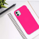 KW iPhone 11 Θήκη Σιλικόνης Rubberized TPU - Neon Pink - 50791.77