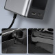Baseus Deluxe Θήκη Οργάνωσης για το Αυτοκίνητο με 2 Θύρες USB - Black - CRCWH-A01
