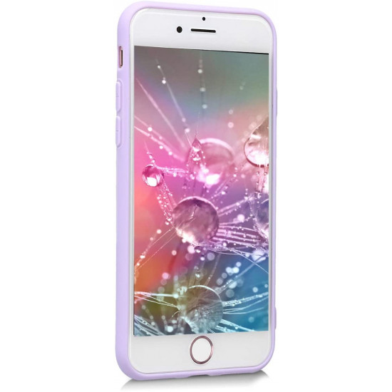 KW iPhone SE 2022 / SE 2020 / 7 / 8 Θήκη Σιλικόνης TPU - Lavender - 39458.108