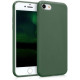 KW iPhone SE 2022 / SE 2020 / 7 / 8 Θήκη Σιλικόνης TPU - Dark Green Matte - 39458.118