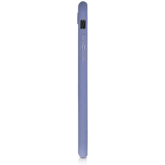KW iPhone SE 2022 / SE 2020 / 7 / 8 Θήκη Σιλικόνης TPU - Lavender Grey Matte - 39458.136